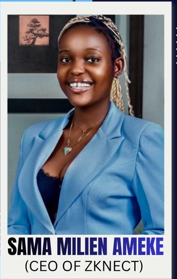 Sama Milien Ameke, CEO of Zknect